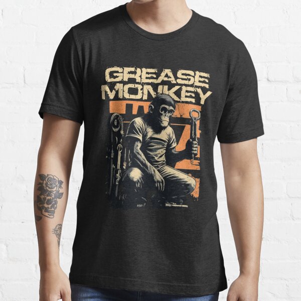 Grease Monkey Essential T Shirt for Sale by Hapoel Redbubble