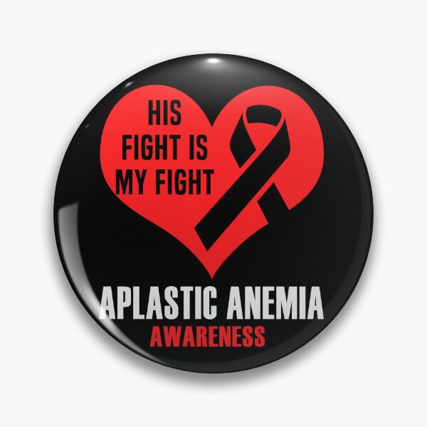 Item preview, His Fight Is My Fight Aplastic Anemia Awareness designed and sold by Color-Sparkle.