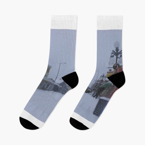Item preview, Snowy Seward streets designed and sold by zumi.