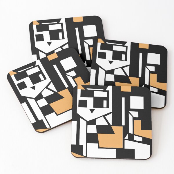 Item preview, Shaped Cat Abstraction designed and sold by TheHellSong.