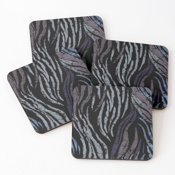 Item preview, Grunge Dark Zebra Pattern designed and sold by SamJanner.