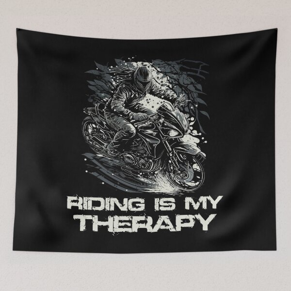 Item preview, Riding Is My Therapy designed and sold by Hapoel.