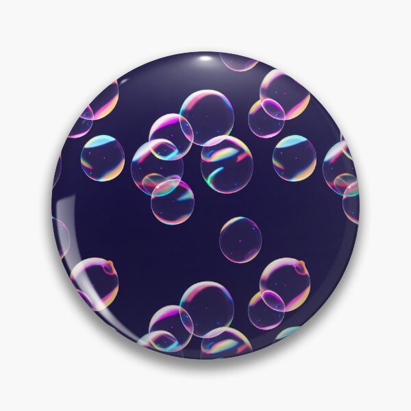 Artikelvorschau, Vaporwave Bubbles - Retro Bubblegum Pattern entworfen und verkauft von Fine Prints.