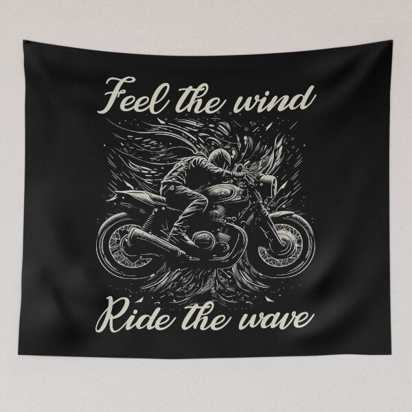 Item preview, Feel The Wind Ride The Wave designed and sold by Hapoel.