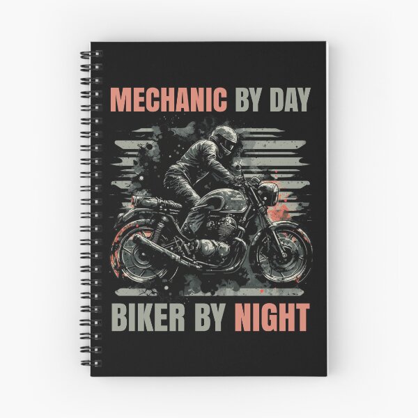 Item preview, Mechanic By Day Biker By Night designed and sold by Hapoel.