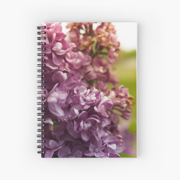 Lilac Bush Spiral Notebook