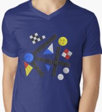 Kandinsky Toy Bricks Men's V-Neck T-Shirt