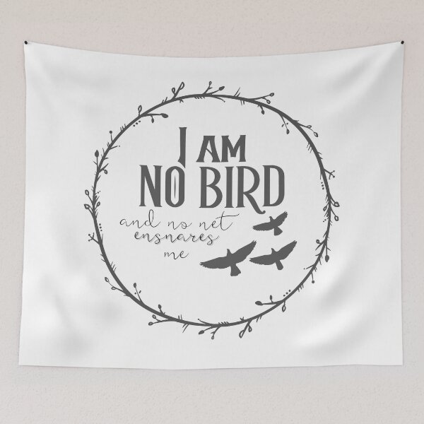Item preview, I Am No Bird designed and sold by thecaitycat.