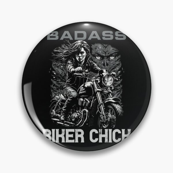 Item preview, Badass Biker Chick designed and sold by Hapoel.