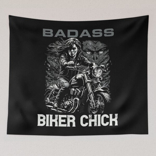 Item preview, Badass Biker Chick designed and sold by Hapoel.