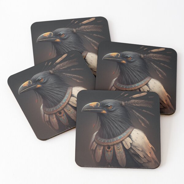Item preview, indian crow designed and sold by JDA-Shop.