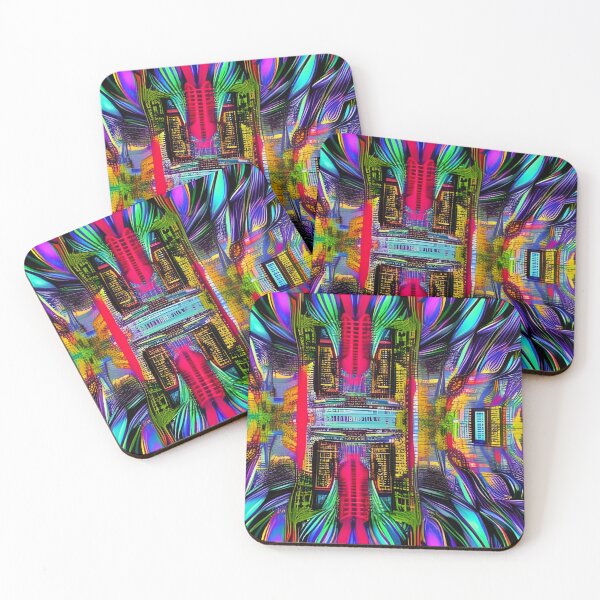 Item preview, Colorful artistic abstract designed and sold by brandway.