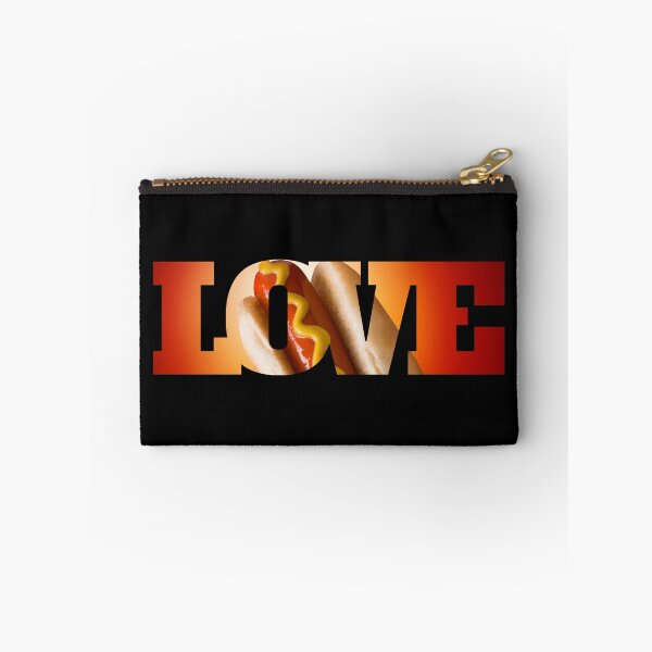 Item preview, I Love to Eat Hot Dogs - Hot Dog with Mustard Design designed and sold by MagicalFun.