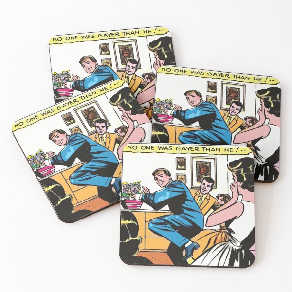 Item preview, Vintage Comic Strip - No One Was Gayer Than He! designed and sold by Voodoo Catdaddy .