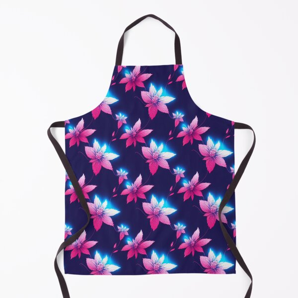 Item preview, Vaporwave Flowers - Retro Crystal Floral Pattern designed and sold by Fine Prints.