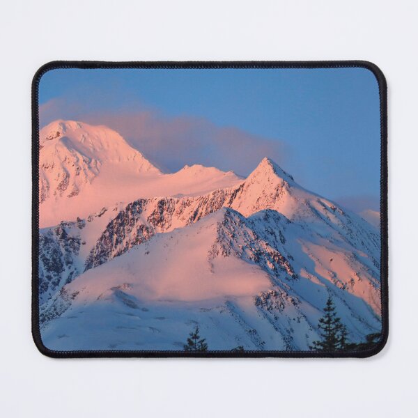Item preview, Red peaks of Girdwood III designed and sold by zumi.
