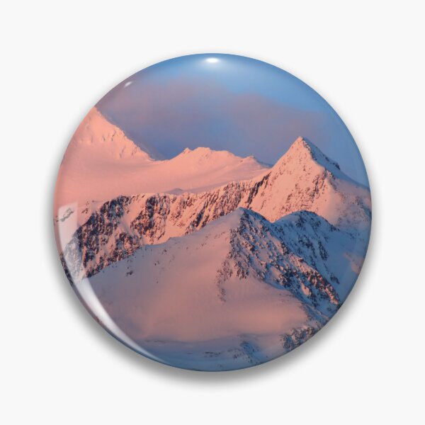 Item preview, Red peaks of Girdwood III designed and sold by zumi.