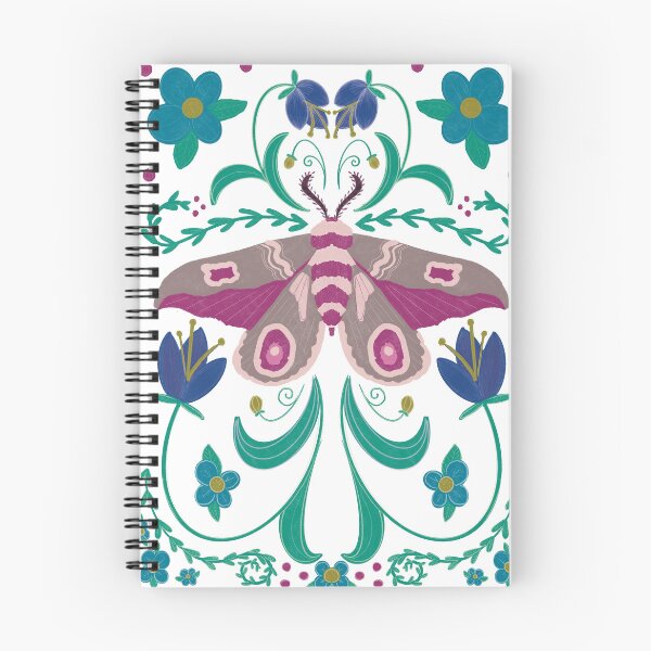 Item preview, Whimsical Moth Art Print designed and sold by DesignedByMorgi.