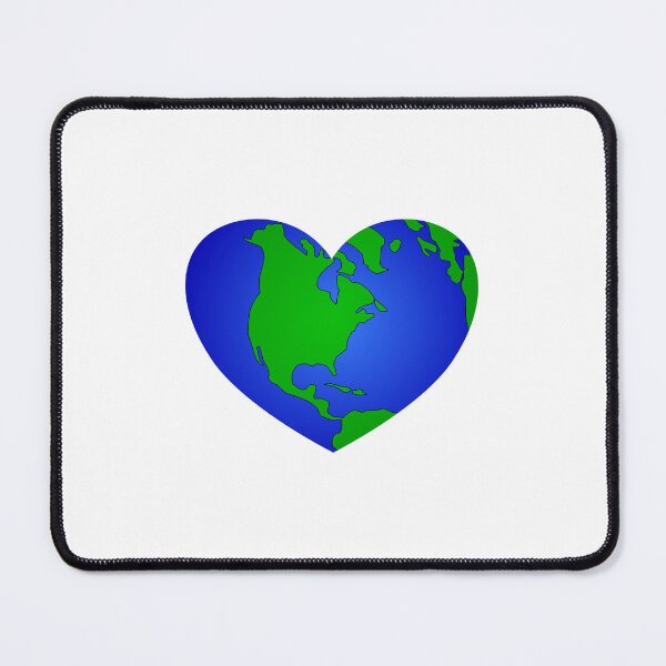 Item preview, Heart Shaped Earth designed and sold by Inspirationmotivation.