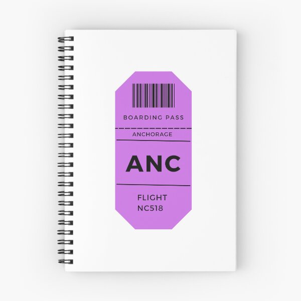 Item preview, Anchorage Plane Ticket designed and sold by erion-store.