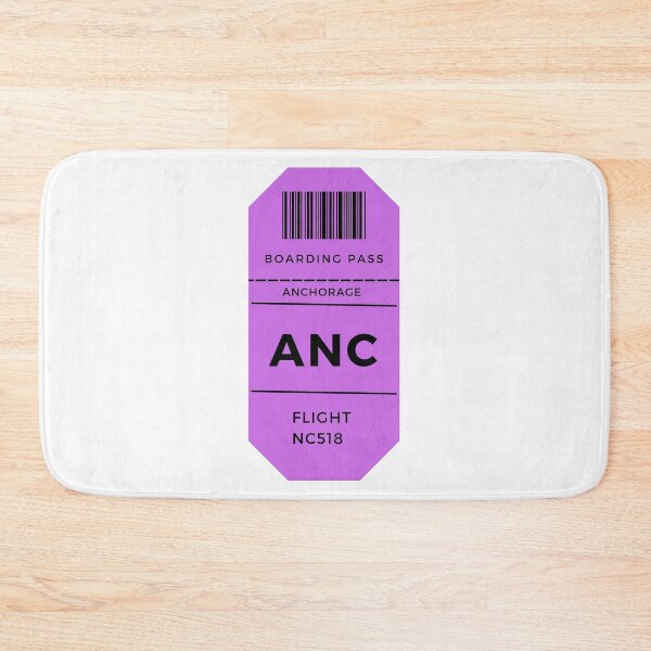 Item preview, Anchorage Plane Ticket designed and sold by erion-store.