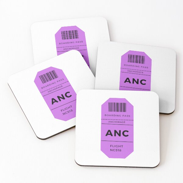 Item preview, Anchorage Plane Ticket designed and sold by erion-store.