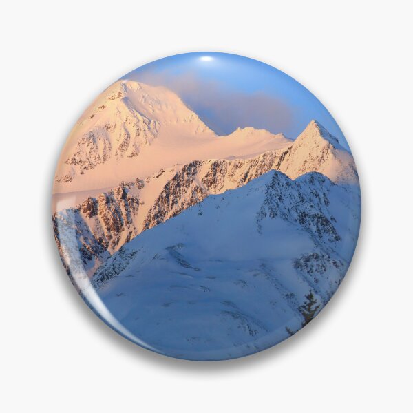 Item preview, Red peaks of Girdwood designed and sold by zumi.