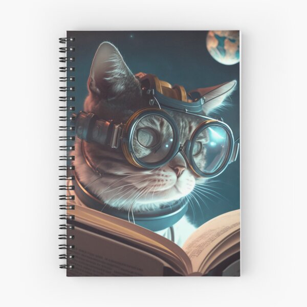 Item preview, Cat reda in space  designed and sold by fattim3.