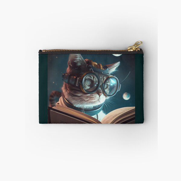 Item preview, Cat reda in space  designed and sold by fattim3.