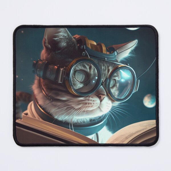 Item preview, Cat reda in space  designed and sold by fattim3.