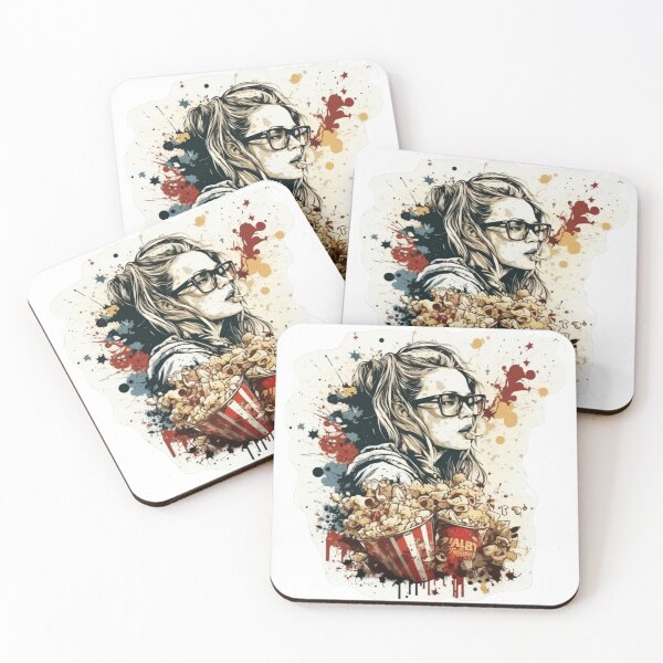 Item preview, Popcorn Snack Lover Candy Movie designed and sold by yassineyan.