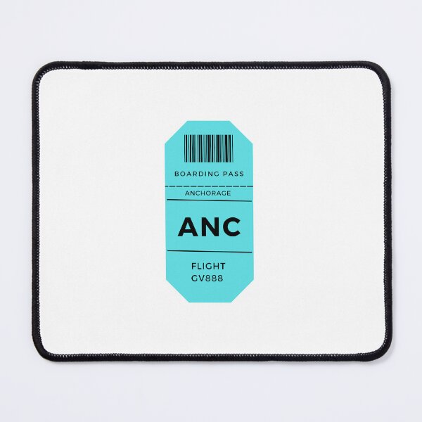 Item preview, Anchorage Plane Ticket designed and sold by erion-store.