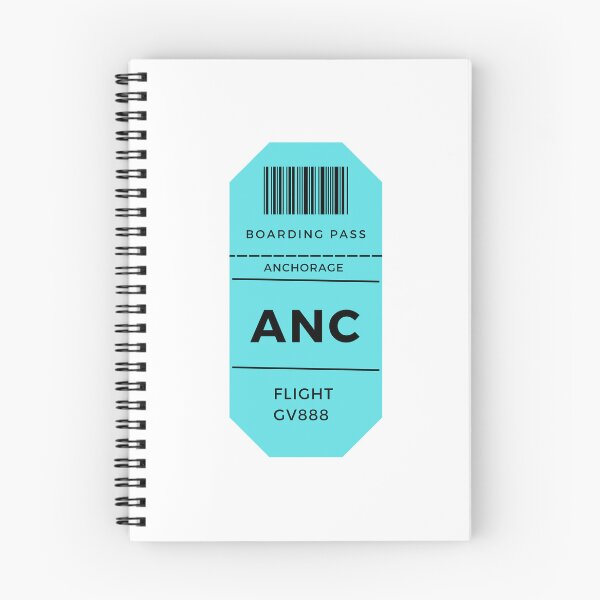 Item preview, Anchorage Plane Ticket designed and sold by erion-store.