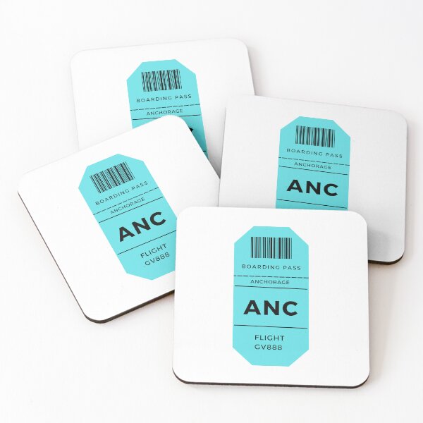 Item preview, Anchorage Plane Ticket designed and sold by erion-store.