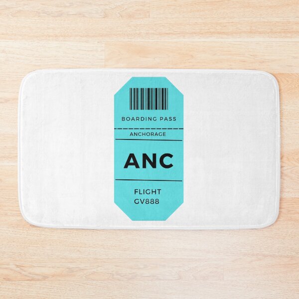 Item preview, Anchorage Plane Ticket designed and sold by erion-store.