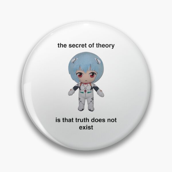 Item preview, rei ayanami plush jean baudrillard quote the secret of theory is that truth does not exist designed and sold by g1000000.