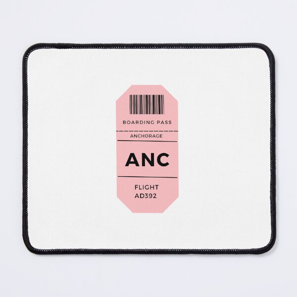 Item preview, Anchorage Plane Ticket designed and sold by erion-store.