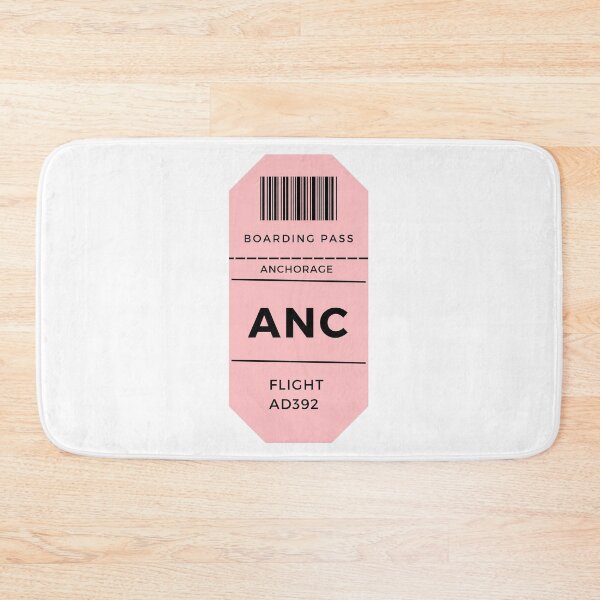 Item preview, Anchorage Plane Ticket designed and sold by erion-store.