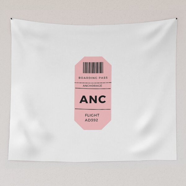 Item preview, Anchorage Plane Ticket designed and sold by erion-store.