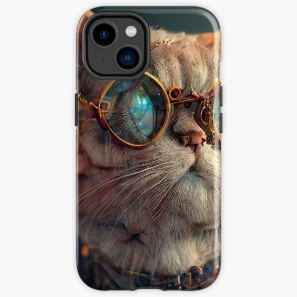 intellectual cat iPhone Tough Case