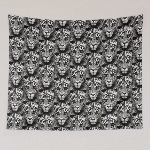 Item preview, Wild zebra designed and sold by Tw1nsAIArt.
