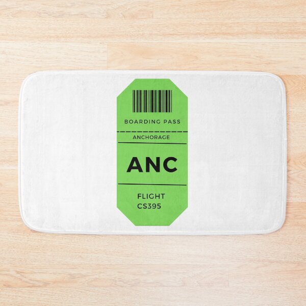 Item preview, Anchorage Plane Ticket designed and sold by erion-store.