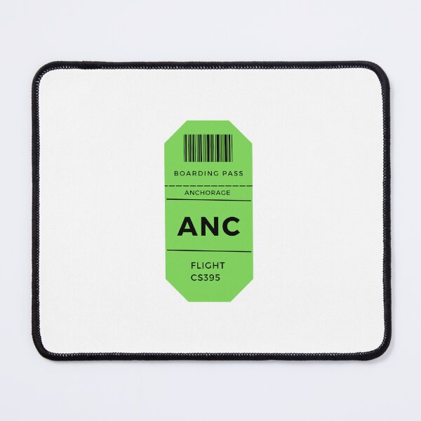 Item preview, Anchorage Plane Ticket designed and sold by erion-store.