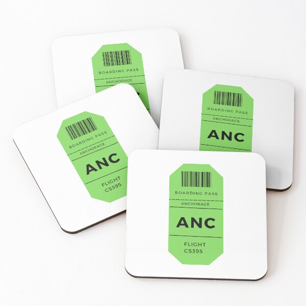 Item preview, Anchorage Plane Ticket designed and sold by erion-store.