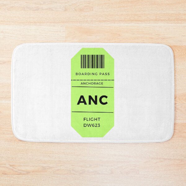 Item preview, Anchorage Plane Ticket designed and sold by erion-store.