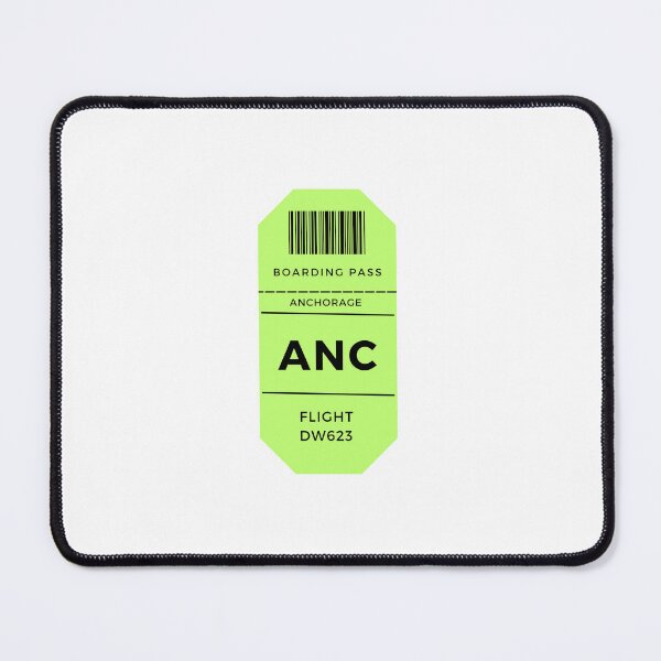 Item preview, Anchorage Plane Ticket designed and sold by erion-store.
