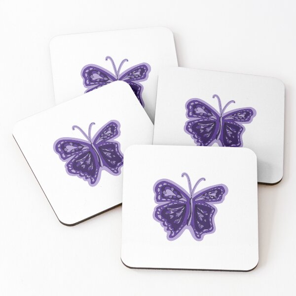 Item preview, Royal Purple Butterfly  designed and sold by flowerfieldsart.