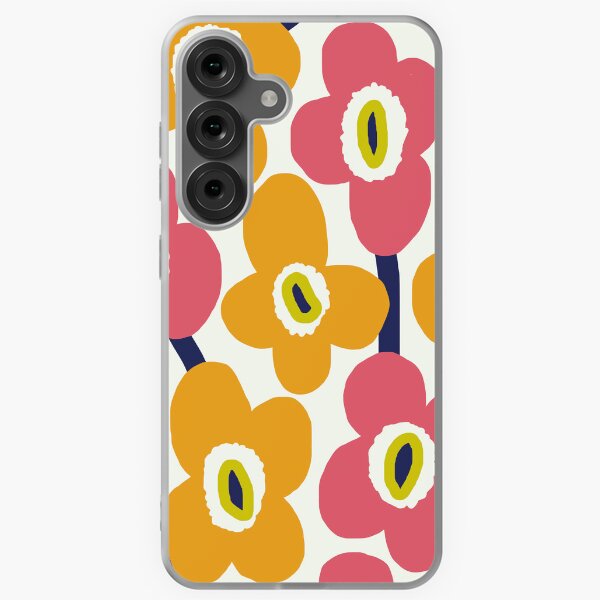 Item preview, Iconic Modern Scandinavian Garden in Pink and Orange designed and sold by Deutschic.
