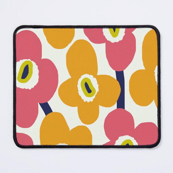 Item preview, Iconic Modern Scandinavian Garden in Pink and Orange designed and sold by Deutschic.