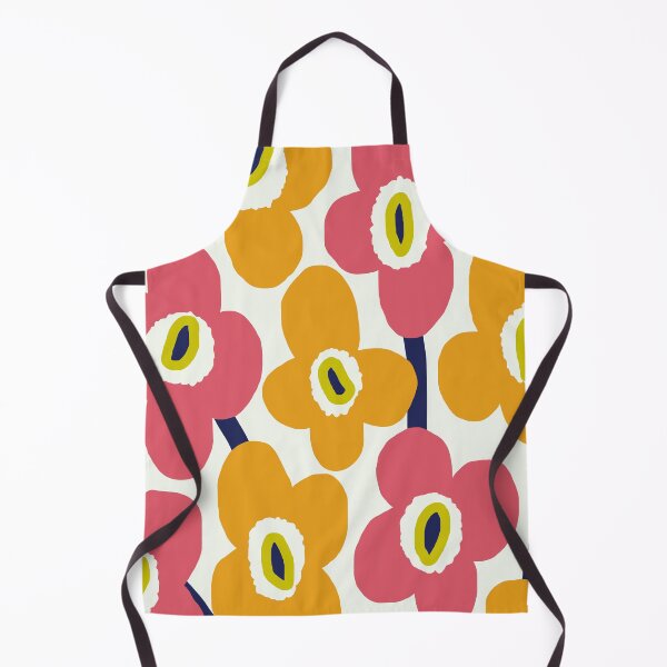 Item preview, Iconic Modern Scandinavian Garden in Pink and Orange designed and sold by Deutschic.